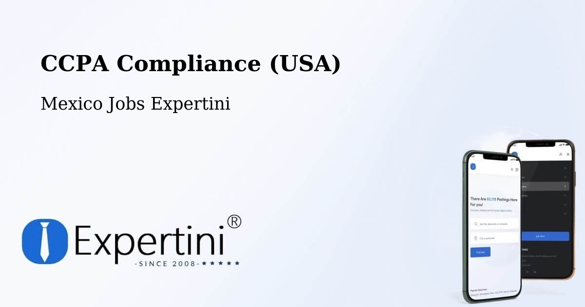 CCPA Privacy Rights & Compliance Notice – Cuquío - Mexico Jobs Expertini